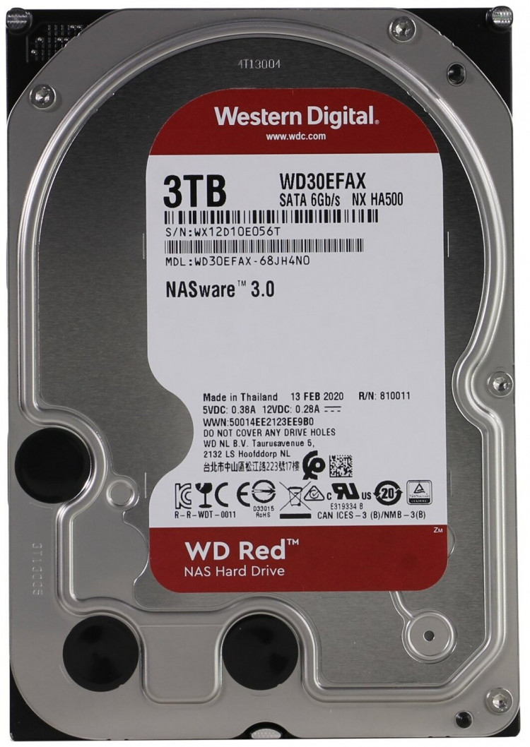Western Digital WD Red 3 ТБ WD30EFAX