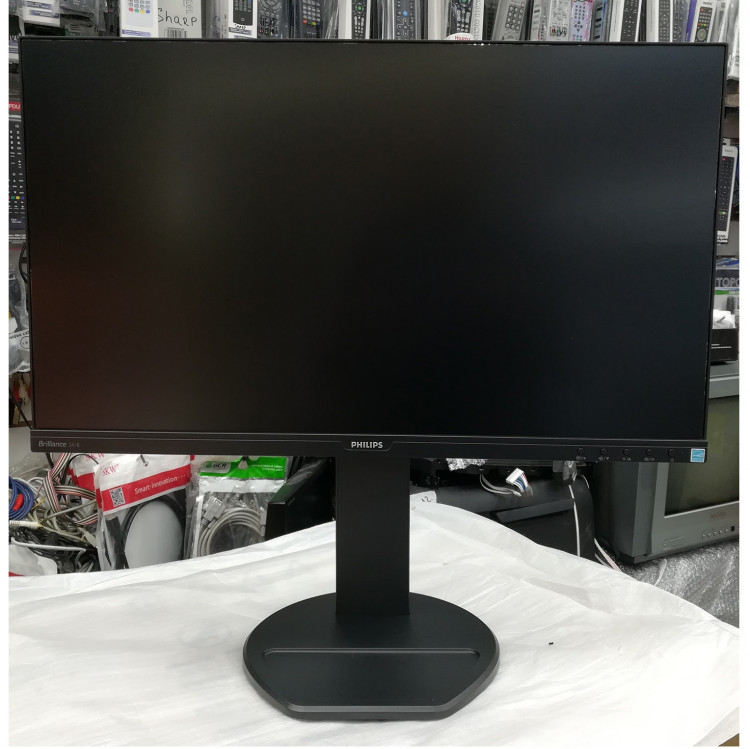 Монитор 23.8" Philips Brilliance 241B8QJEB, 1920x1080, 75 Гц, IPS, черный