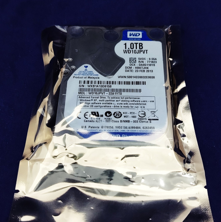 Жесткий диск Western Digital WD WD10JPVT 1 ТБ