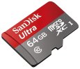 SanDisk Ultra microSDXC Class 10 UHS-I 48MB/s 64GB + SD adapter
