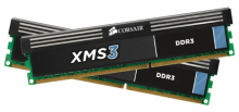 Corsair XMS 8 ГБ (4 ГБ x 2 шт.) DDR3 1600 МГц DIMM CL9 CMX8GX3M2A1600C9
