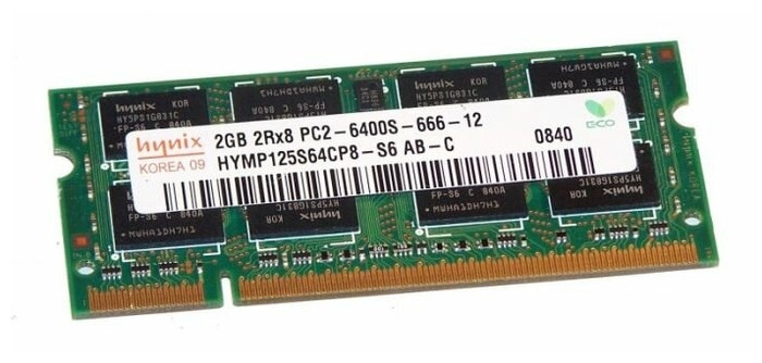 Hynix 2GB 800MHz (HYMP125S64CP8-S6)