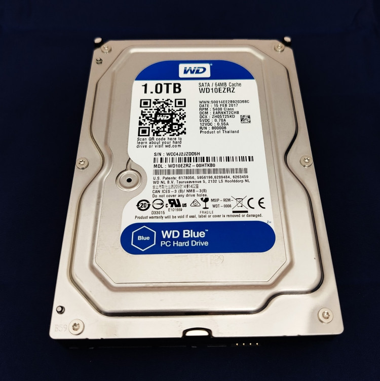 Жесткий диск Western Digital 1ТБ WD10EZRZ