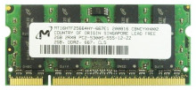 Оперативная память Micron 2GB 667MHz CL5 (MT16HTF25664HY-667E1)