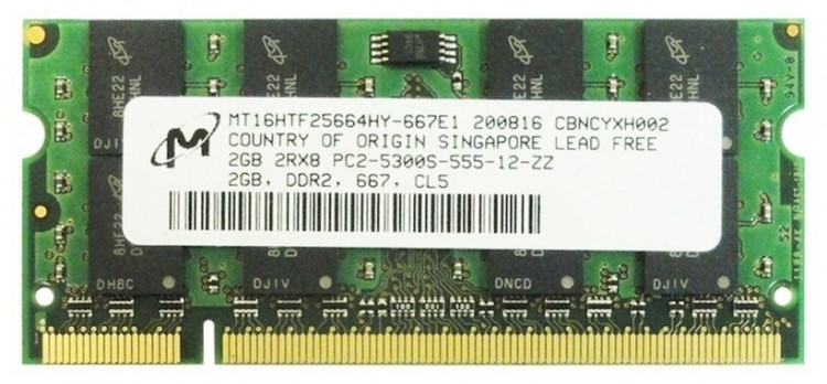 Micron 2GB 667MHz CL5 (MT16HTF25664HY-667E1)