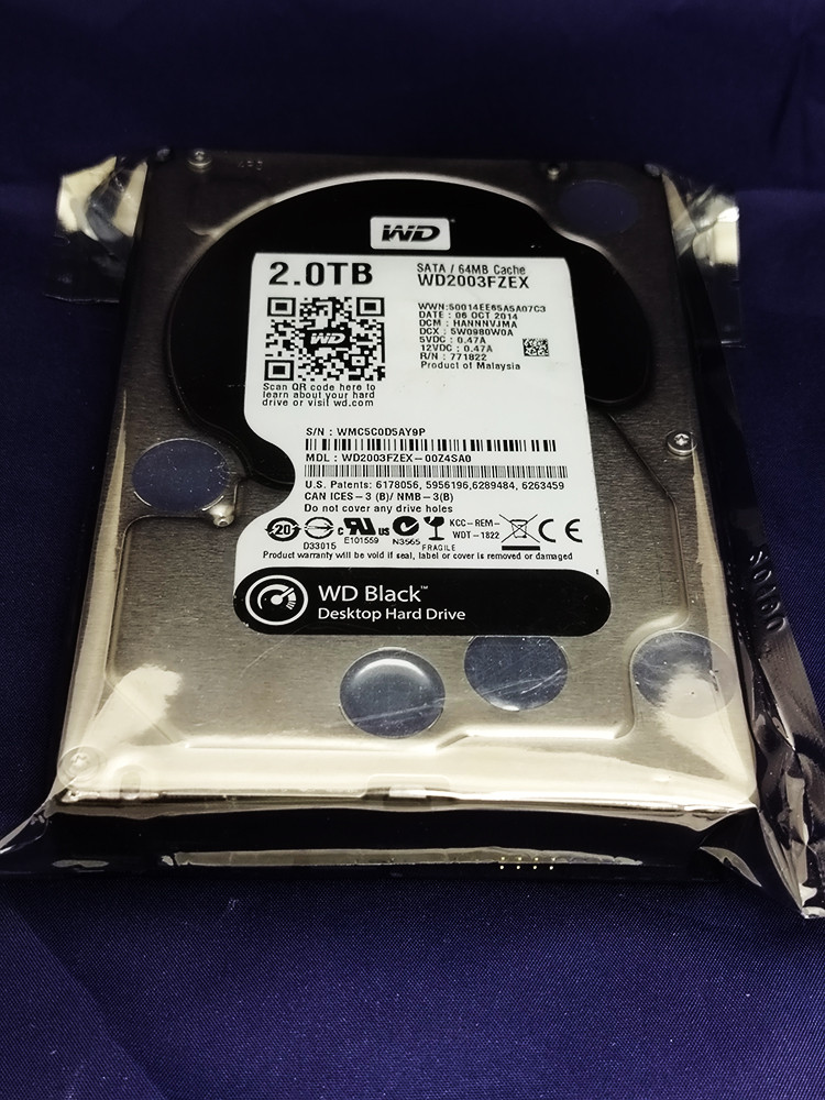 Жесткий диск Western Digital WD2003FZEX, 2 ТБ
