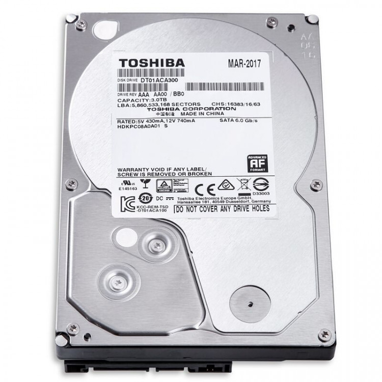 Жесткий диск Toshiba DT01ACA300, 3 ТБ