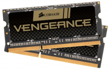 Corsair Vengeance 8 ГБ (4 ГБ x 2) DDR3 1600 МГц SODIMM CL9 CMSX8GX3M2A1600C9