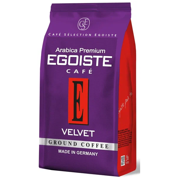 Кофе молотый Egoiste Velvet, 200 г