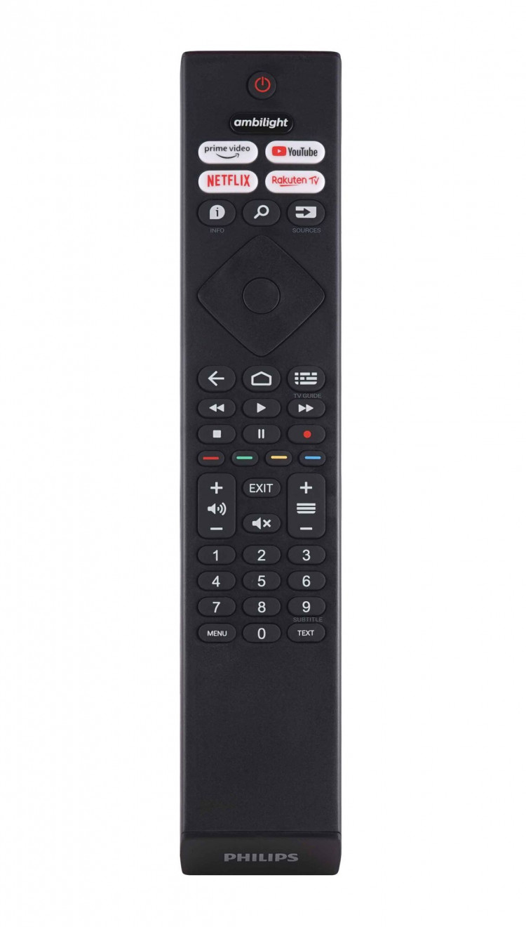 Пульт ДУ Philips BRC00984501/01 AMBILIGHT, YouTube, Netflix Original , черный