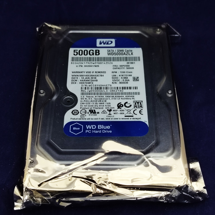 Жесткий диск Western Digital WD5000AZLX, 500 ГБ