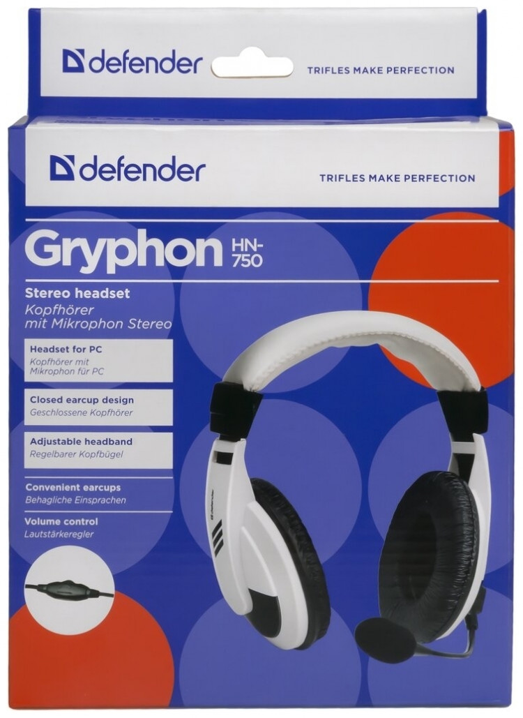 Компьютерная гарнитура Defender Gryphon HN-750