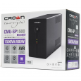 Интерактивный ИБП CROWN MICRO CMU-SP1500 COMBO USB