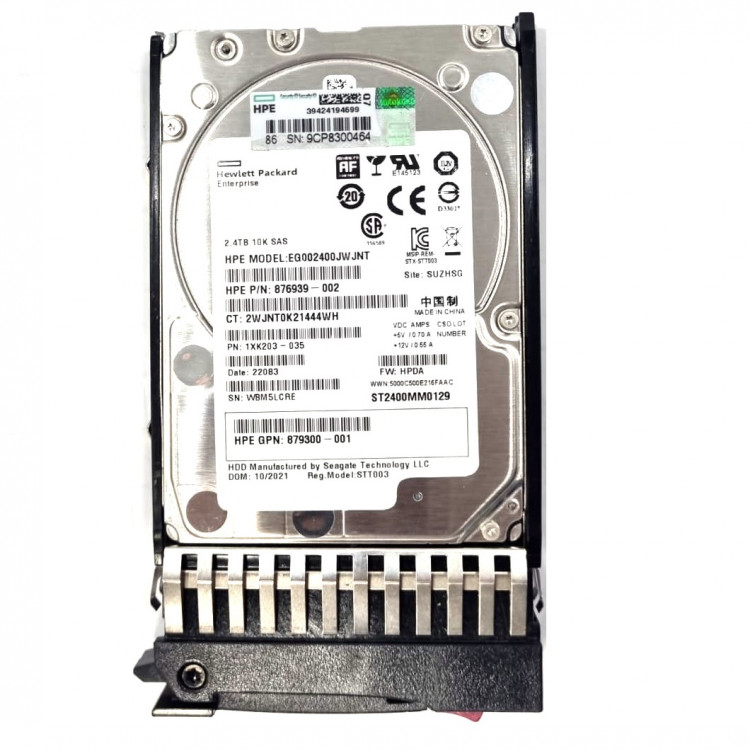 Жесткий диск HP EG002400JWJNT, 2.4-TB, 2.5, SAS