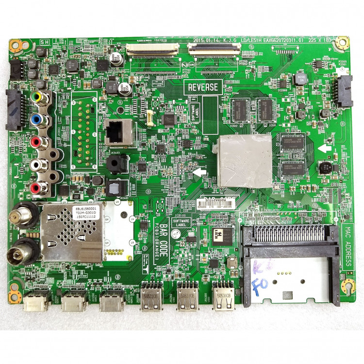 Материнская плата для телевизора LG 42LF650V, EAX662207203
