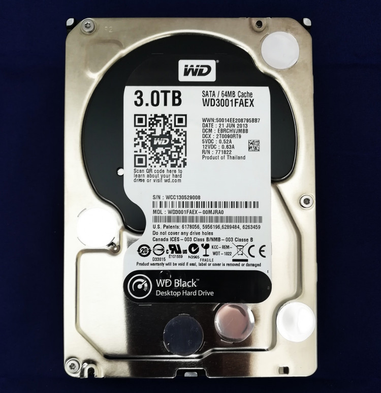 Жесткий диск Western Digital 3ТБ WD3001FAEX