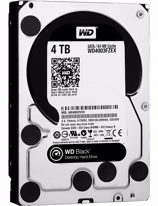 Жесткий диск Western Digital WD Black 4 ТБ WD4003FZEX
