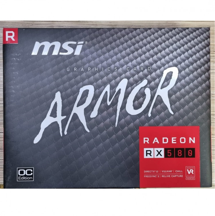 Видеокарта MSI Radeon RX 580 Armor 8G OC