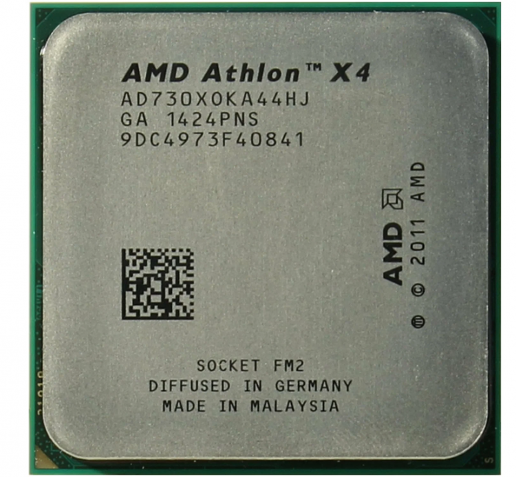 AMD Athlon II X4 730 Trinity FM2, 4 x 2800 МГц, OEM