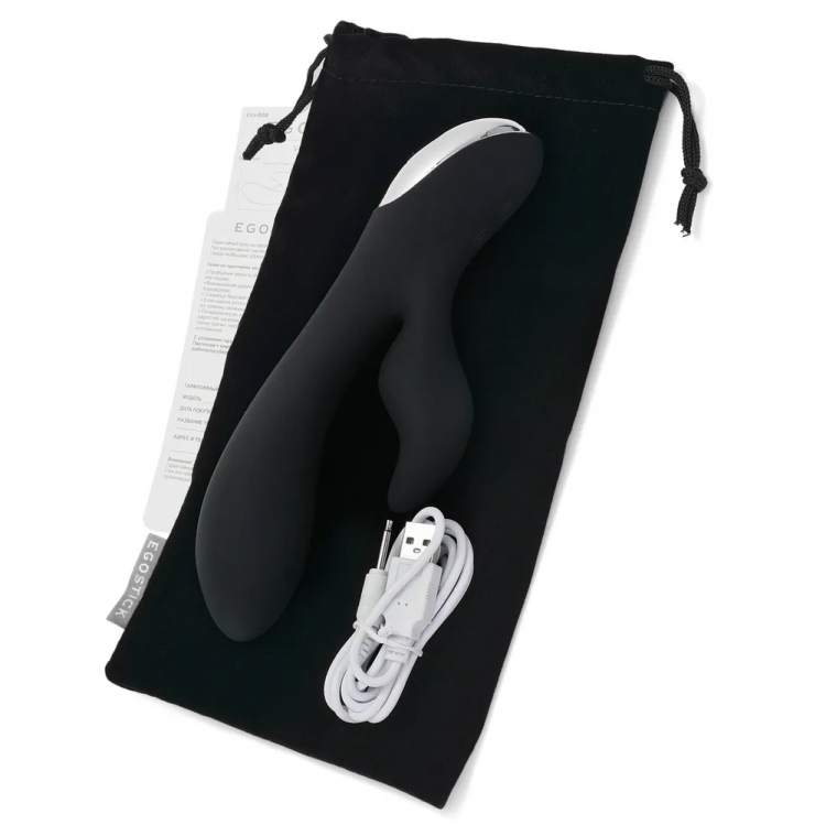 Вибратор EGOSTICK ESV-008, black