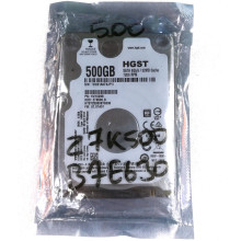 Жесткий диск 2.5" HGST 500Gb HTS725050B7E630, 500 ГБ, 32 МБ, 7200 об/мин