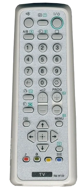 Пульт ДУ Huayu RM-W100 для телевизоров Sony KV-14CT1K, серый