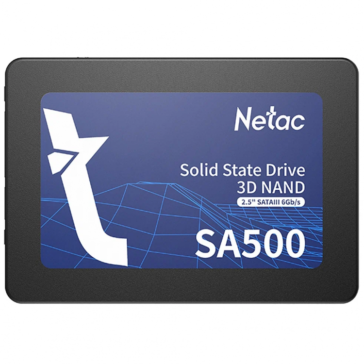 Твердотельный накопитель Netac SA500 NT01SA500-1T0-S3X, SATA 2.5" 1000 ГБ