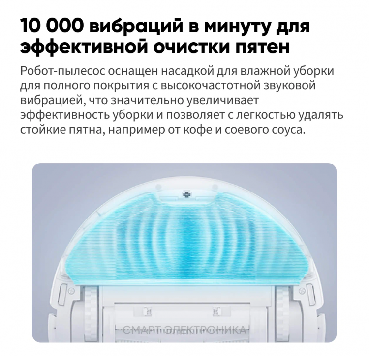 Робот-пылесос Xiaomi Mi Robot Vacuum-Mop 2 Pro, белый