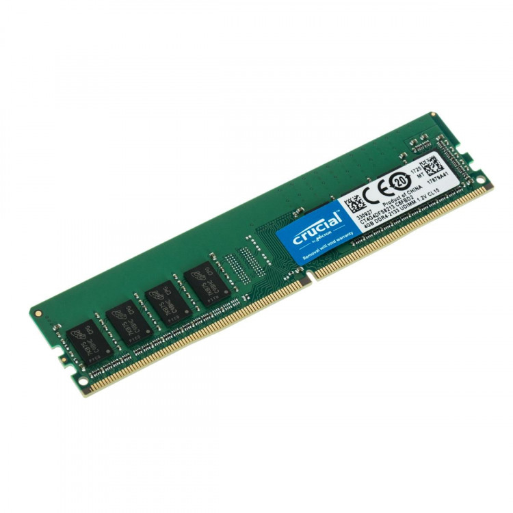 Оперативная память Crucial 4GB DDR4 2133MHz CL15 (CT4G4DFS8213)