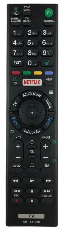 Пульт для телевизора Sony RMT-TX100D