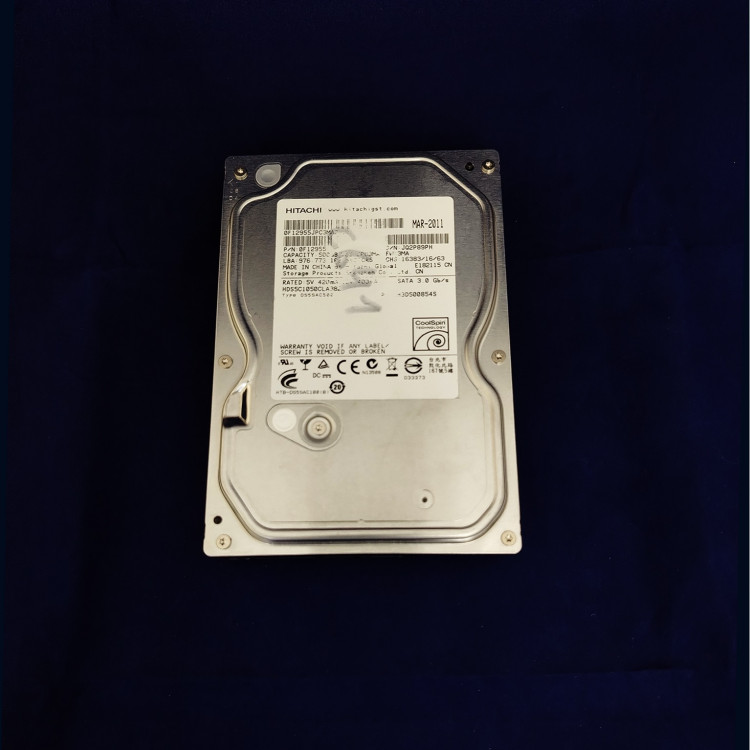 Жесткий диск Hitachi HDS5C1050CLA382, 500 Гб, 8 МБ, 5400 об/мин.