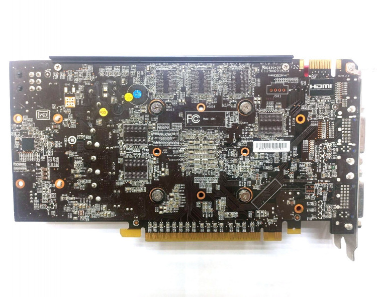 Видеокарта MSI GeForce GTX 550 Ti 950Mhz PCI-E 2.0 1024Mb 4300Mhz 192 bit 2xDVI Mini-HDMI HDCP