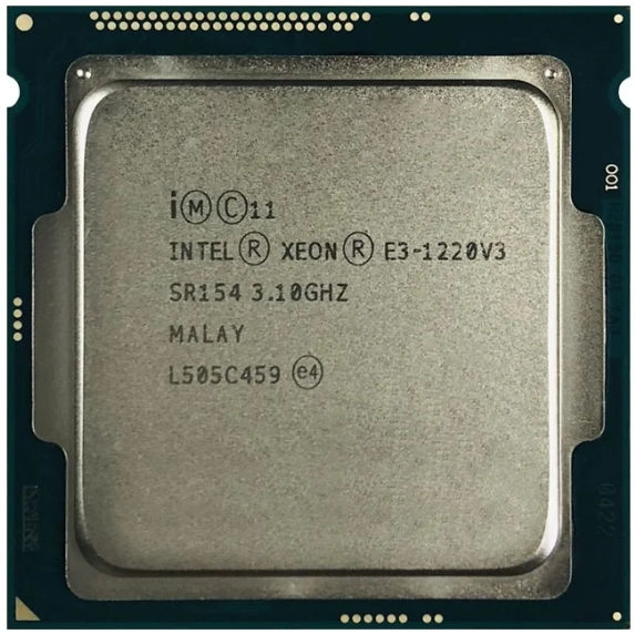 Intel Xeon E3-1220V3 LGA1150, 4 x 3100 МГц, OEM