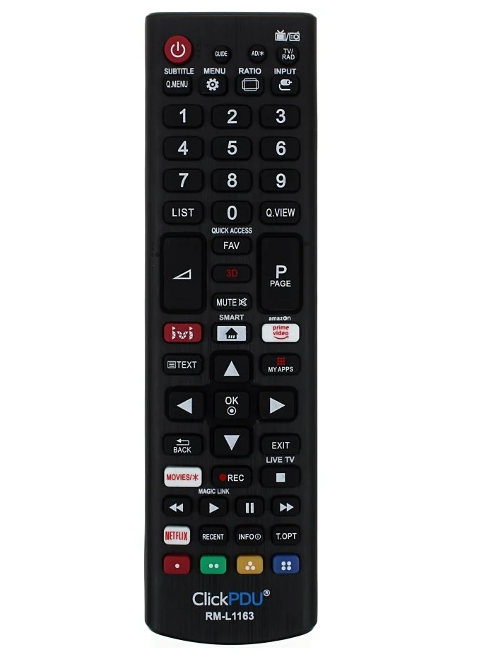 Пульт ДУ ClickPDU RM-L1163, черный