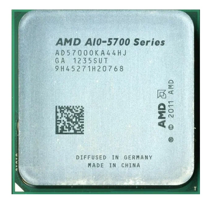 AMD A10-5700 Trinity FM2, 4 x 3400 МГц
