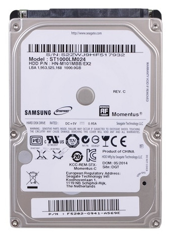 Seagate Momentus 1 TB ST1000LM024