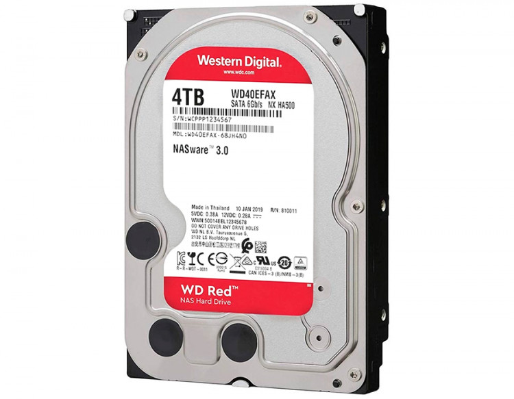 Жесткий диск Western Digital WD Red 4 TB WD40EFAX