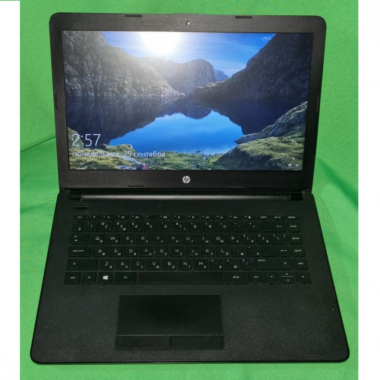 Ноутбук HP Laptop 14-bs0xx, 14", Intel Celeron N3060 1.6ГГц, 2-ядерный, 4ГБ DDR3L, 500 ГБ HDD, Intel HD Graphics 400, Windows 10 Home, черный