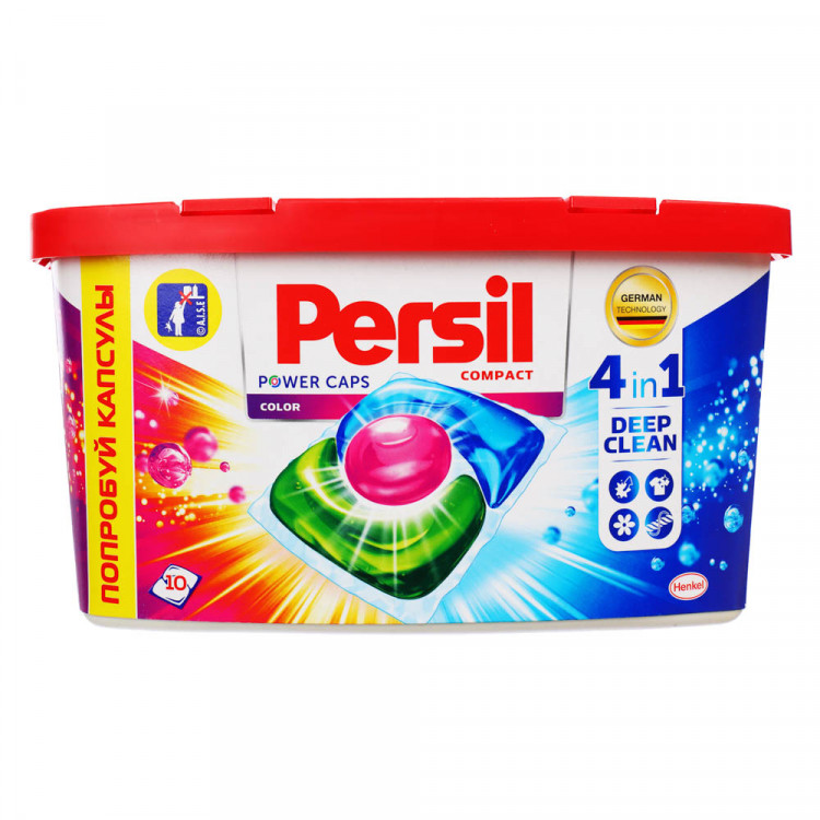 Капсулы для стирки Persil Power Caps 4in1 Color, 10 шт.