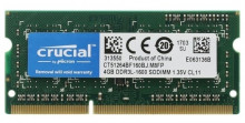 Оперативная память Crucial 4GB DDR3L 1600MHz CL11 (CT51264BF160BJ),ОЕМ