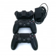 Игровая приставка Sony PlayStation 4 Slim 1000 ГБ HDD, два геймпада и игра, черный