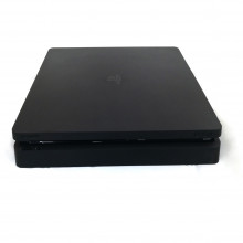 Игровая приставка Sony PlayStation 4 Slim 1000 ГБ HDD, два геймпада и игра, черный