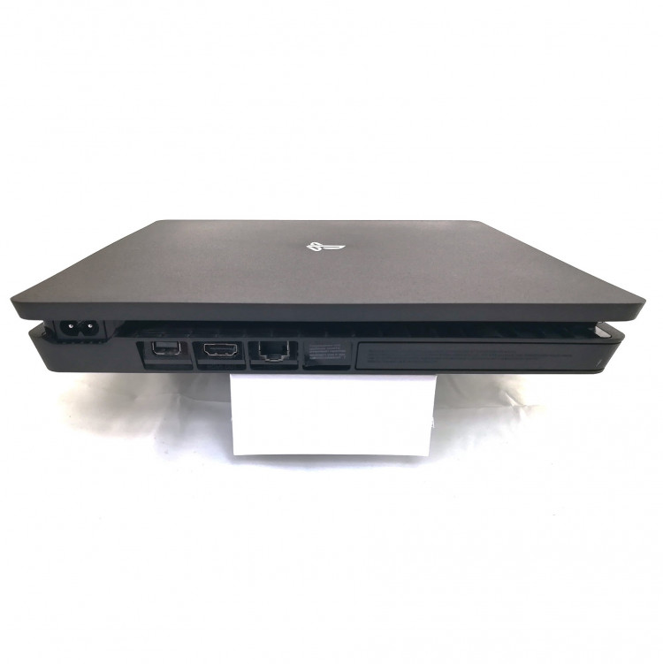 Игровая приставка Sony PlayStation 4 Slim 1000 ГБ HDD, два геймпада и игра, черный