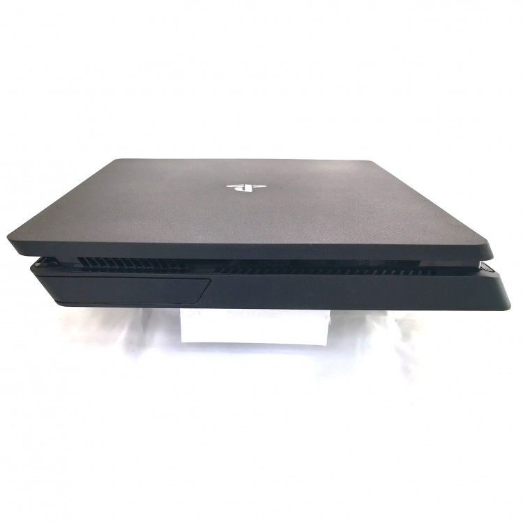 Игровая приставка Sony PlayStation 4 Slim 1000 ГБ HDD, два геймпада и игра, черный
