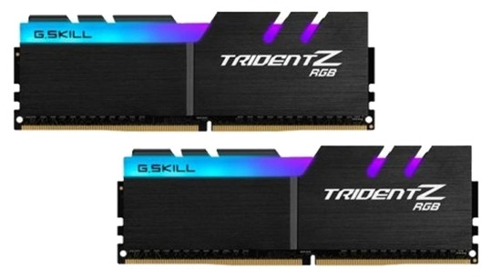 G.SKILL Trident Z RGB 16GB (8GBx2) 3200MHz CL16 (F4-3200C16D-16GTZR)