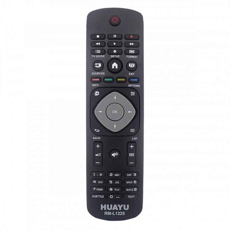 Пульт ДУ Huayu RM-L1225, черный