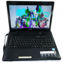 Ноутбук MSI CR640 15.6"(1366x768, Intel Core i3 2.1 ГГц, RAM 2 ГБ, HDD 320 ГБ, Win7 HP)