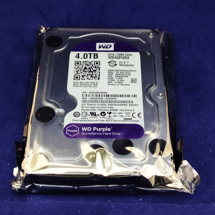 Жесткий диск Western Digital WD40PURX, 4 ТБ
