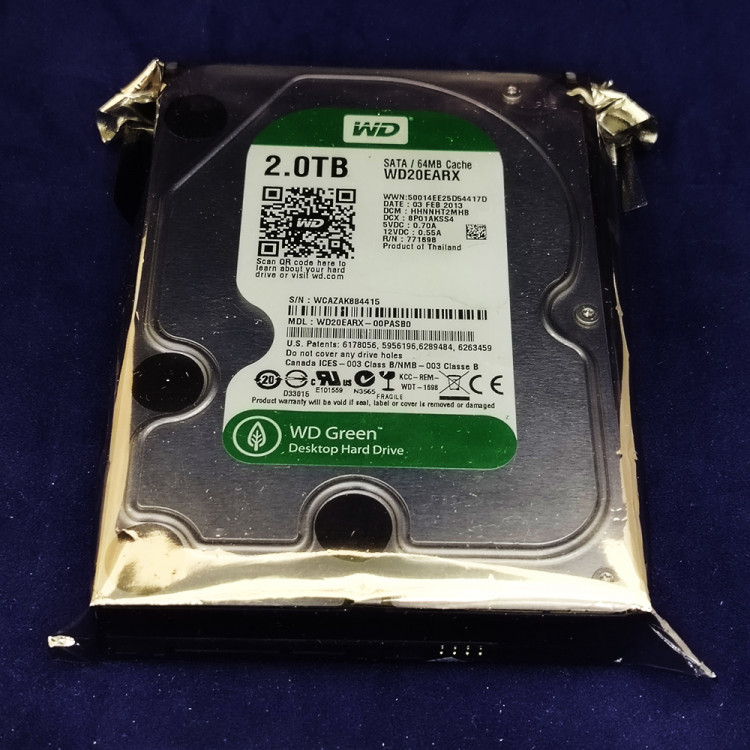 Жесткий диск Western Digital WD20EARX, 2 ТБ