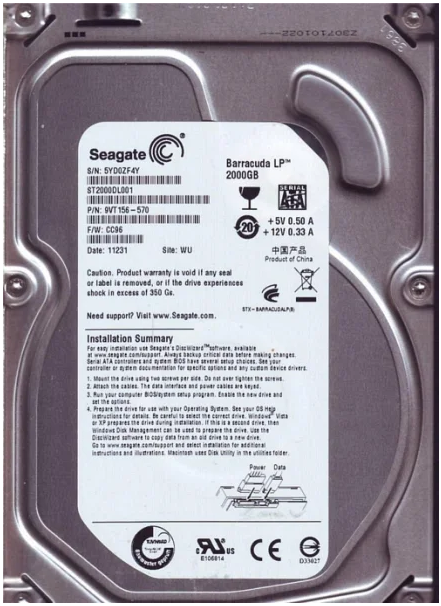 Seagate ST2000DL001